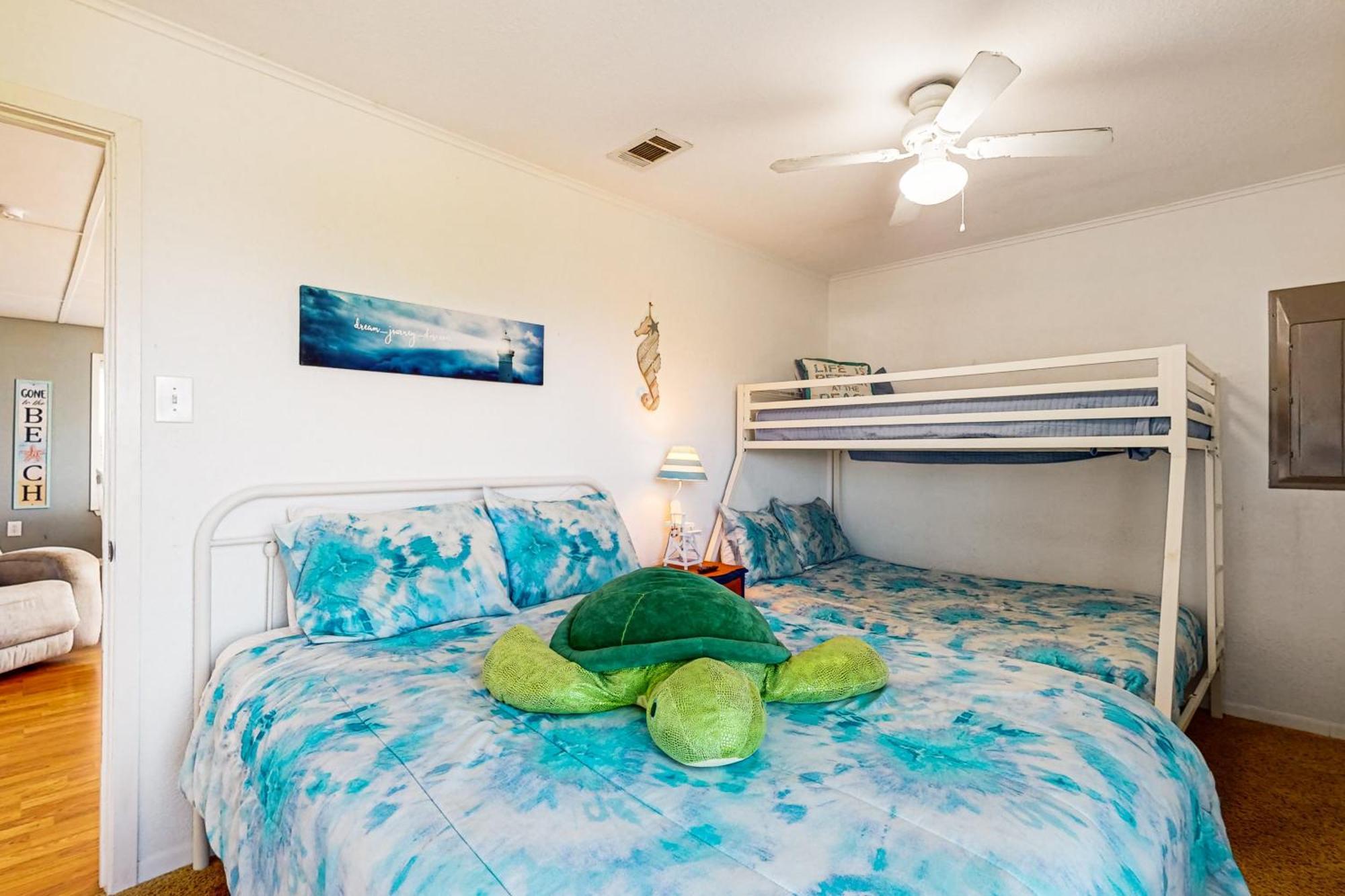 Turtle Sea-Renity Beach Cottage Crystal Beach Bagian luar foto